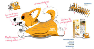 Öko-Puzzle 3D – Corgi - Tublu.de