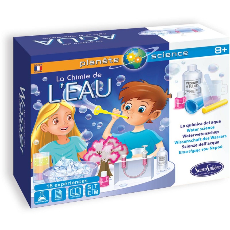 Wissenschaftsset – 18 Experimente zur Chemie & Physik von Wasser
