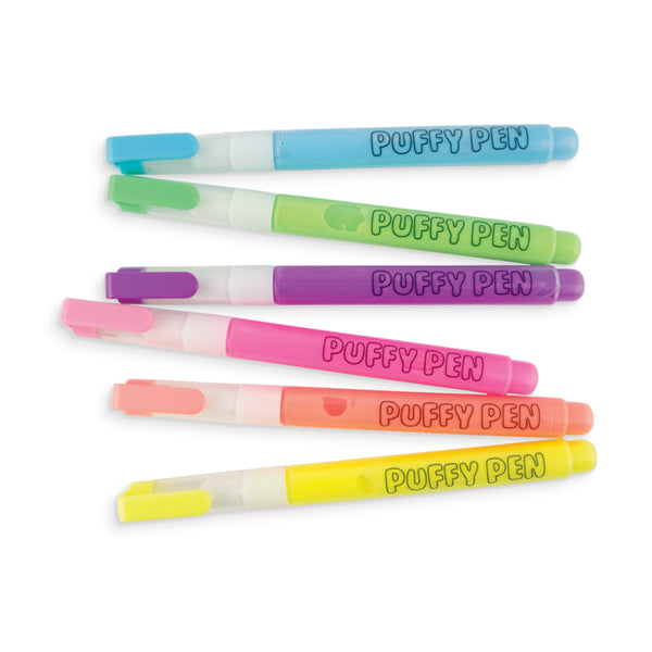 Magic Puffy 3D Marker Set – Neonfarben