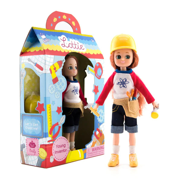 Puppe – Junge Erfinderin