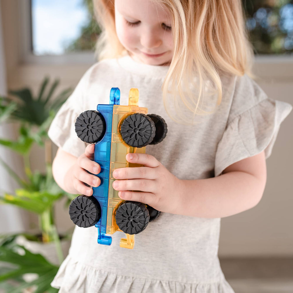 Magnetbausteine – Rainbow Car Pack 2 Teile - Tublu.de