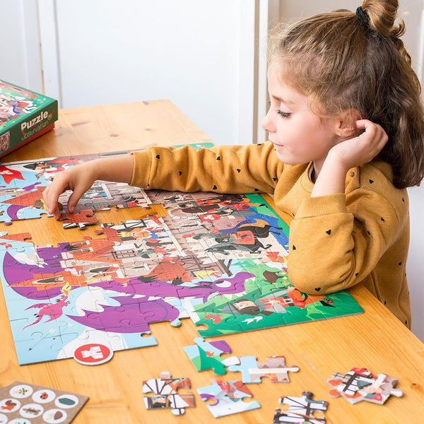 Beobachtungspuzzle – Schloss 104 Teile 5+
