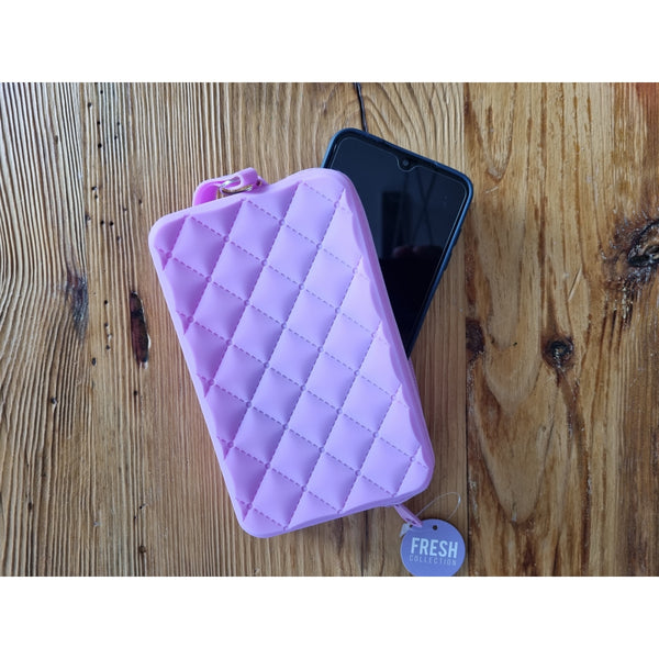 Silikon-Federmäppchen, Etui Fresh Collection – Lachs