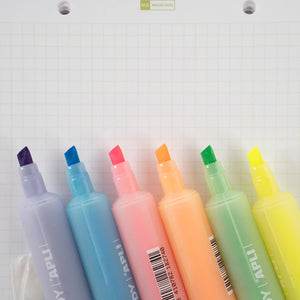 Fluoreszierender Marker mit doppelter Spitze – Candy Orange - Tublu.de