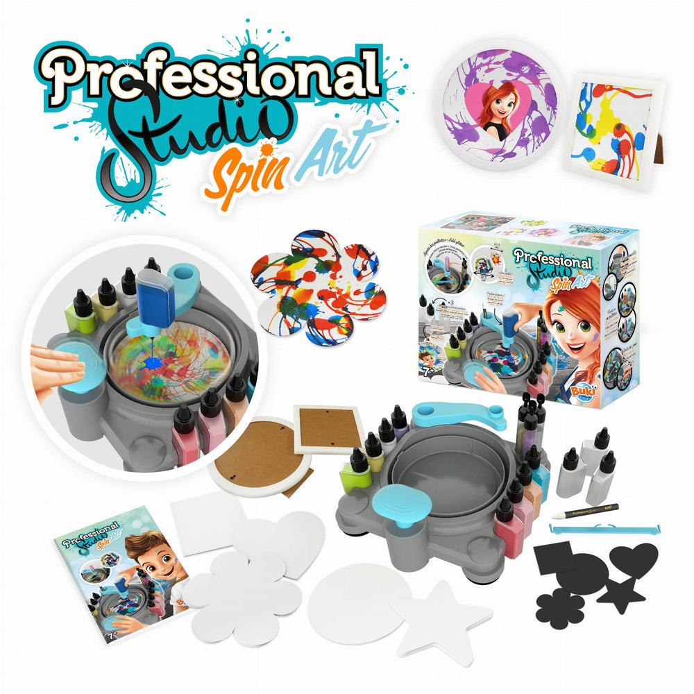 Spin Art Painting Kit - Professional Studio