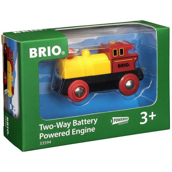 Batteriebetriebene Lokomotive - gelb