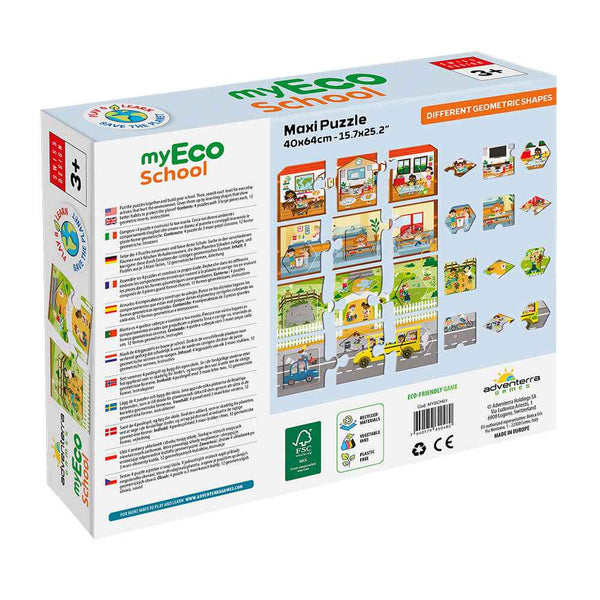 Puzzlespiele - Meine Öko-Schule