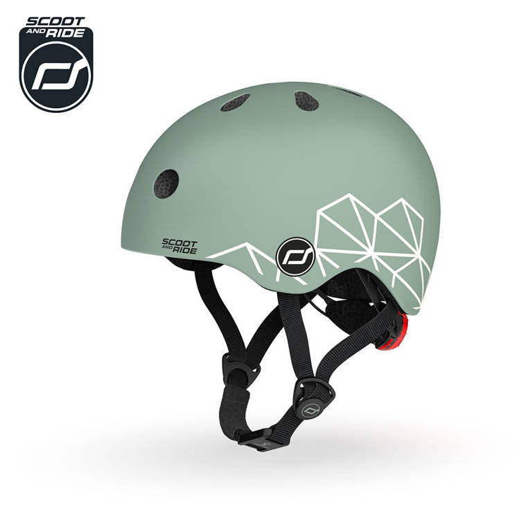 Helm für Kinder von 1-5 Jahren - Green Lines