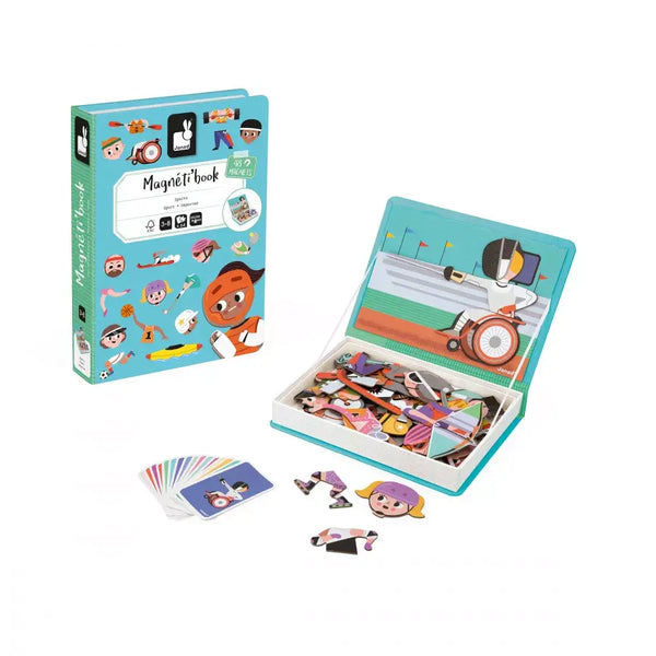 Magnetisches Puzzle Magnetibook – Sport