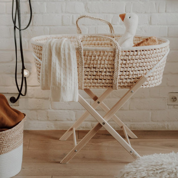 Ständer für Moseskorb Smart – Naturholz