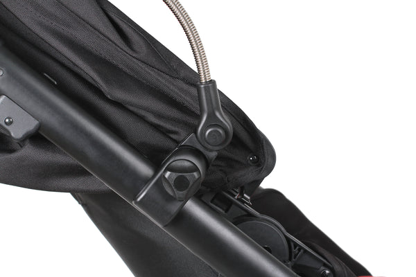 Regenschirm für den Kinderwagen – Grau