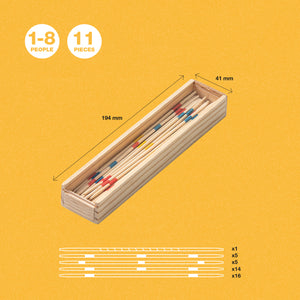 Geschicklichkeitsspiel – Mikado