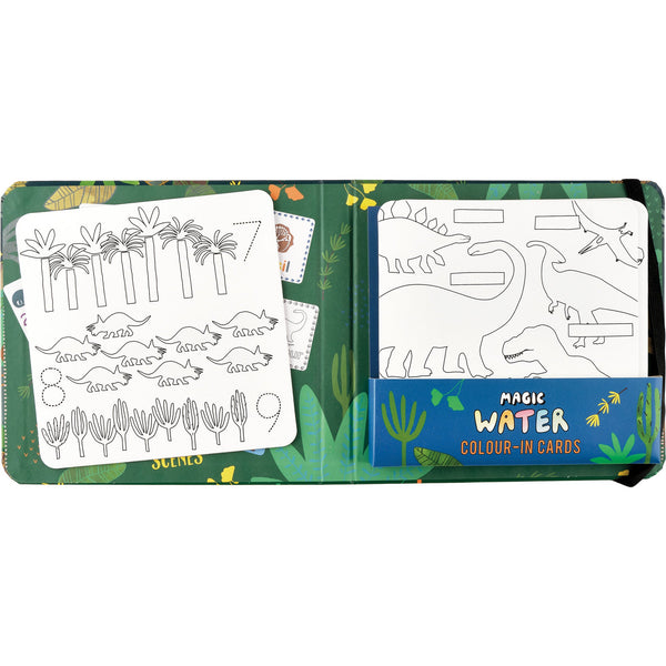 Magische Wassermalbücher - Dinosaurier