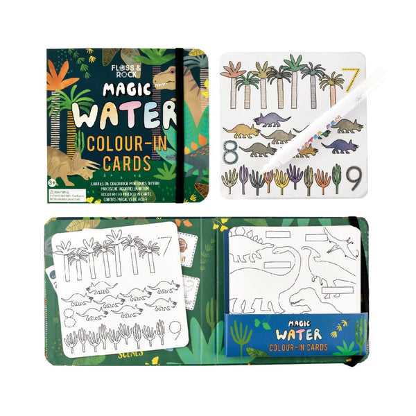 Magische Wassermalbücher - Dinosaurier