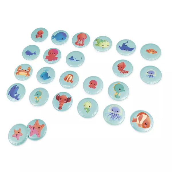 Bade-Memory-Spiel – Meereskinder 24 Teile