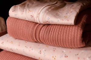 Leichter Baumwollschlafsack 6-18 m 0,4 TOG – Pure Pink Blush - Tublu.de