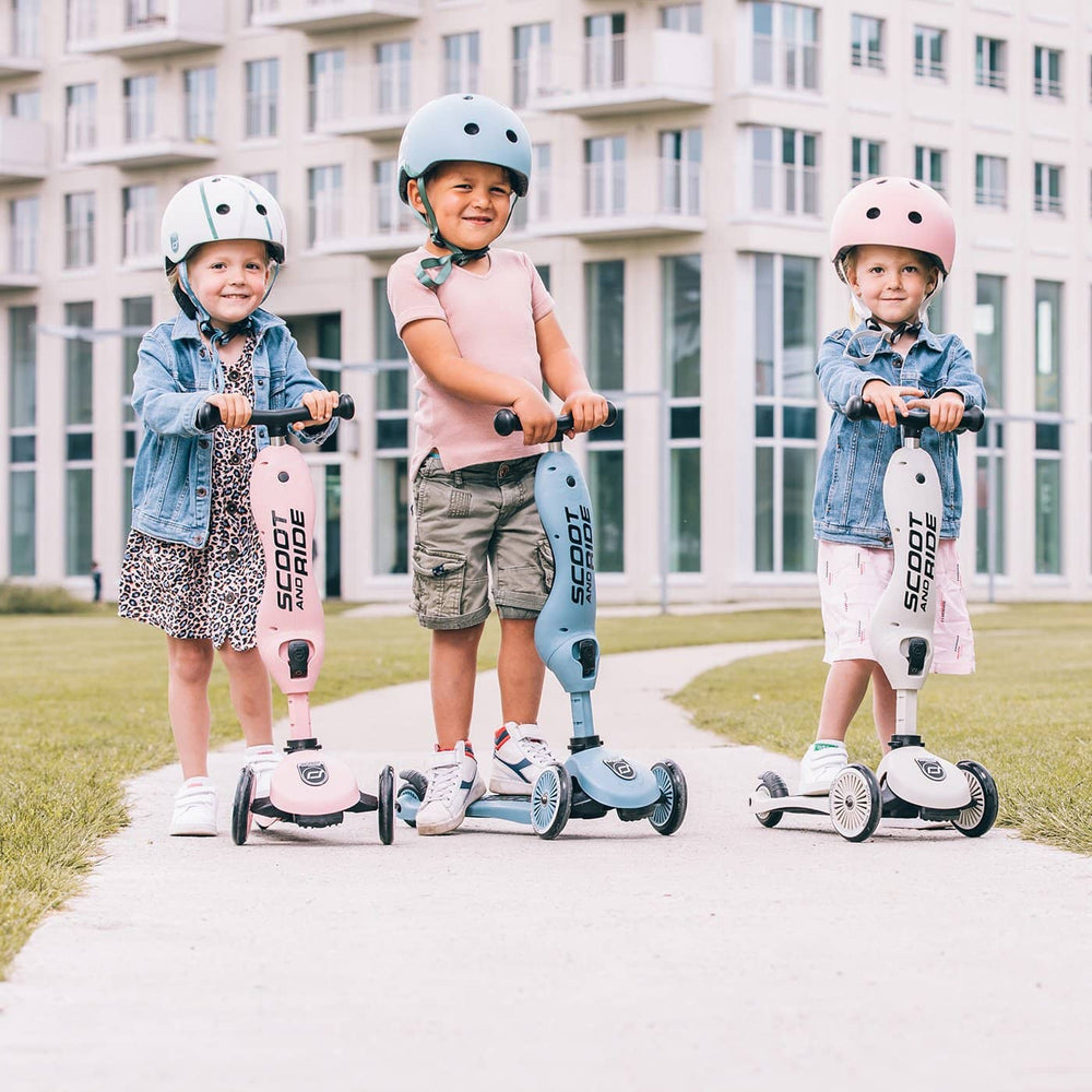 Roller und Fahrrad 2in1 Highwaykick  1-5 Jahre - Ash - Tublu.de