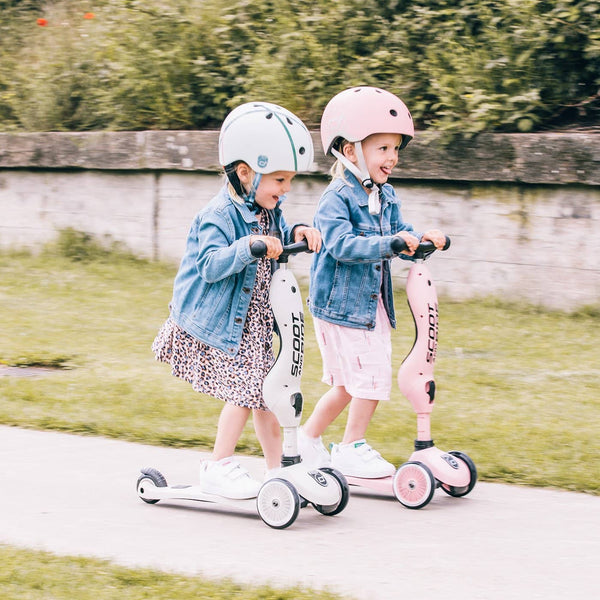 Roller und Fahrrad 2in1 Highwaykick  1-5 Jahre - Rose - Tublu.de