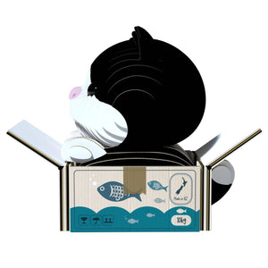 Öko-Puzzle 3D – Kätzchen Tuxedo - Tublu.de
