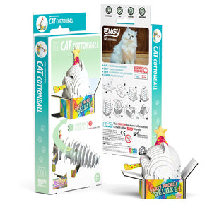 Öko-Puzzle 3D – Perserkatze Cottonball - Tublu.de