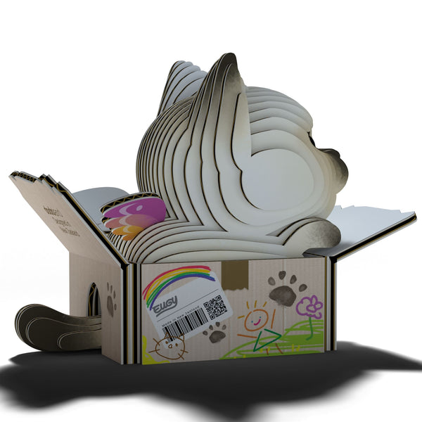 Öko-Puzzle 3D – Siamkatze Mocha - Tublu.de