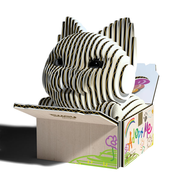 Öko-Puzzle 3D – Siamkatze Mocha - Tublu.de