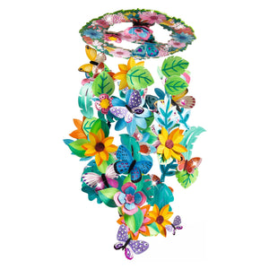 Bastelset zum Selbermachen – bewegliche Dekoration Blumen