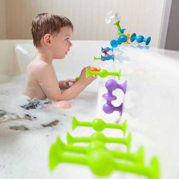 Saugnapf-Bausteine Squigz Delux 44 Teile