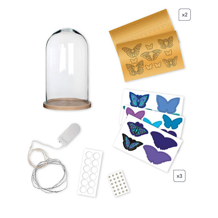 Kreativ-Set Lampe - Schmetterlinge 8+ - Tublu.de