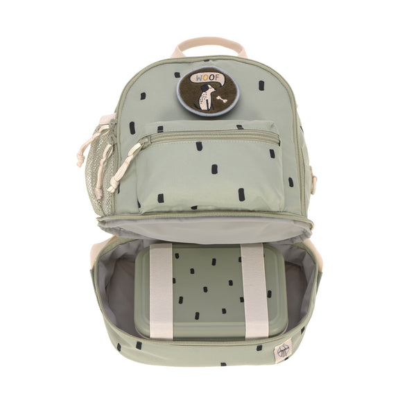 Kindergartenrucksack Mini – Happy Prints Olivgrün
