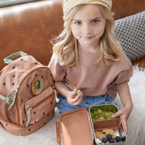 Kindergartenrucksack Mini – Happy Prints Olivgrün