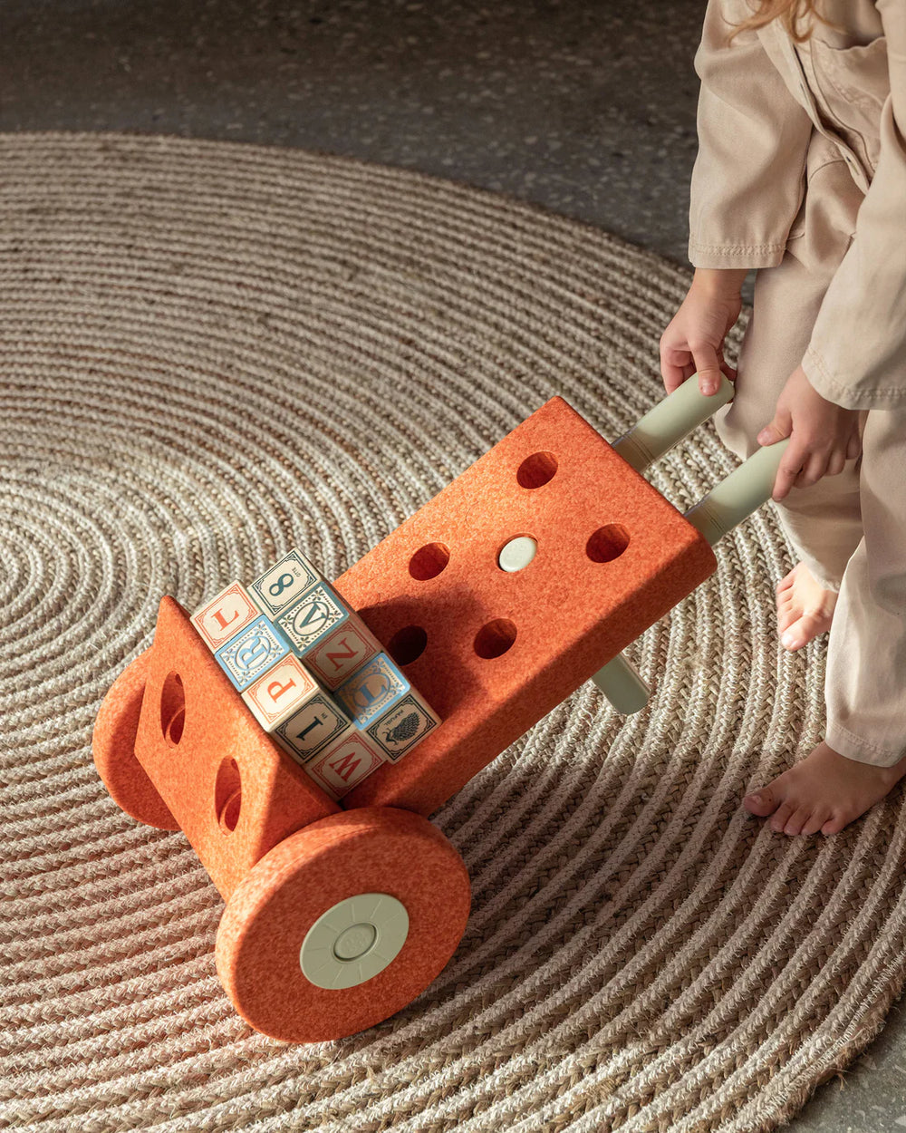 Kreative Bausteine zur Förderung der Grobmotorik Dreamer Set – orange 25 in 1 - Tublu.de