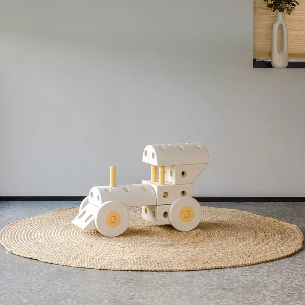 Kreative Bausteine zur Förderung der Grobmotorik Dreamer Set – sandgrau 25 in 1