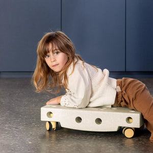 Kreative Bausteine zur Förderung der Grobmotorik Curiosity Set – sandgrau 10 in 1