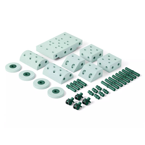 Kreative Bausteine zur Förderung der Grobmotorik Dreamer Set – mint 25 in 1 - Tublu.de
