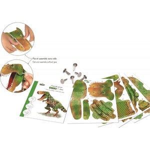 Großes Modell zum Zusammenbauen – T-Rex-Dinosaurier