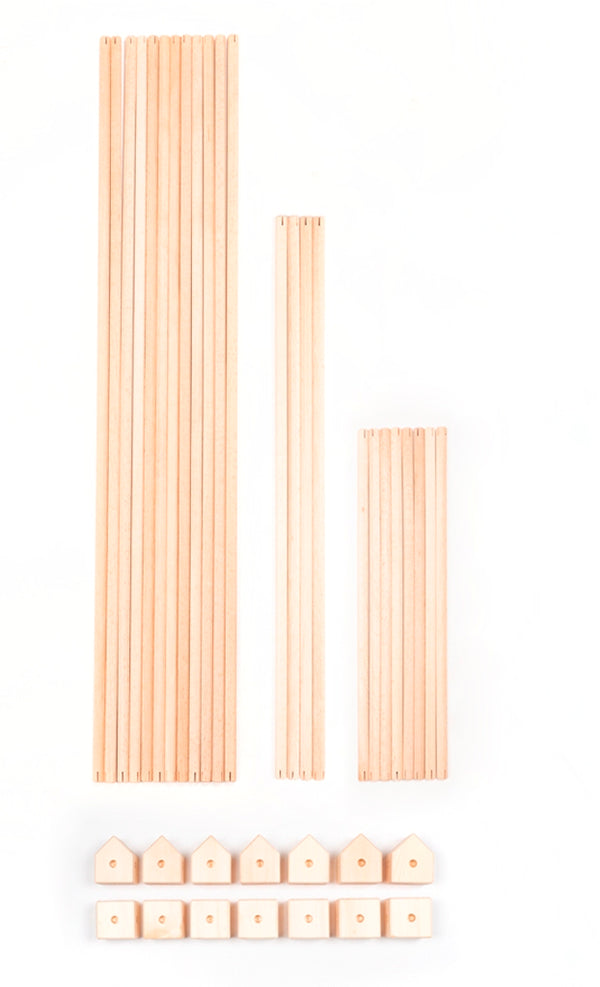 Große Holzbausteine Maxi Kernel Arbaro – 44 Stk.
