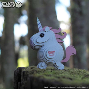 Öko-Puzzle 3D – Rosa Einhorn - Tublu.de