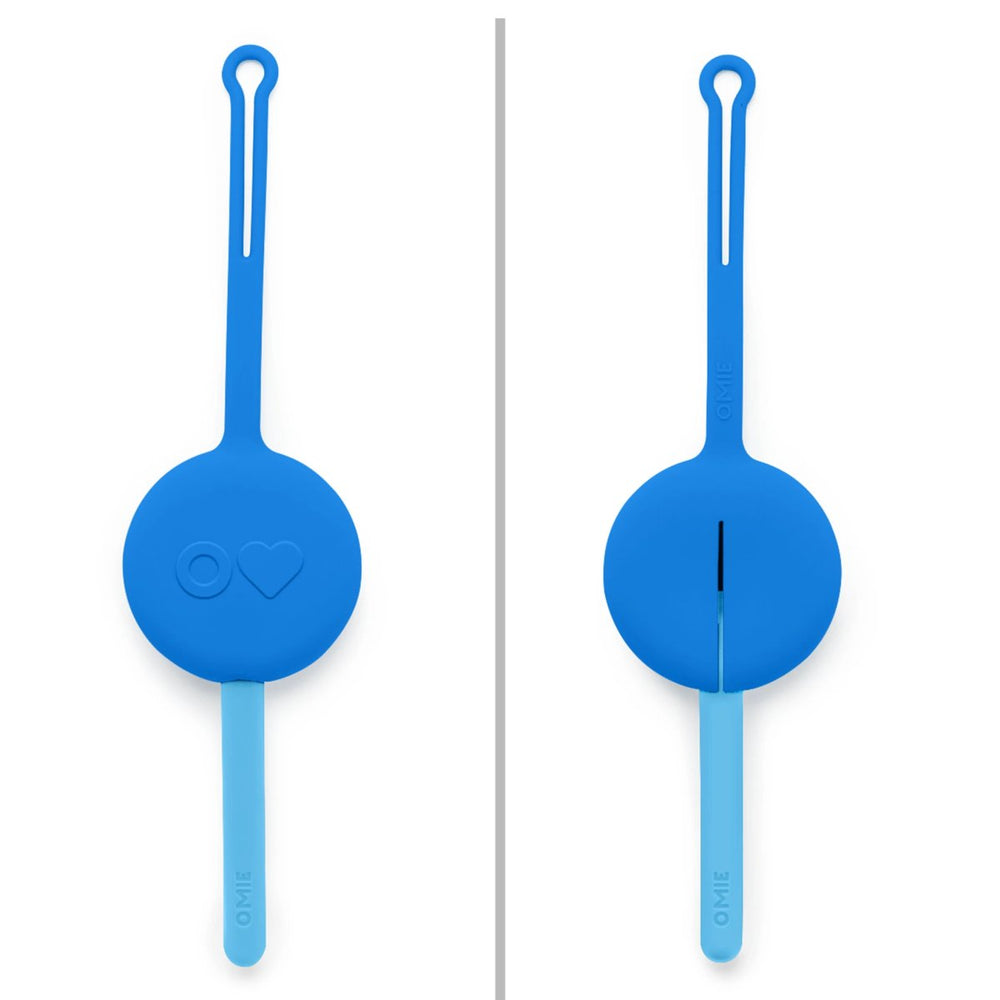Anhänger – Hülle mit Besteck OmiePod – Capri Blue