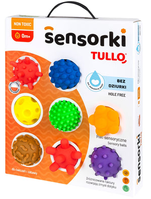 Sensorik-Bälle 8 Stück ohne Loch