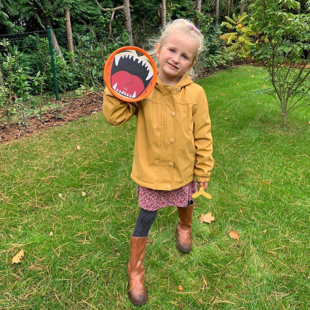 Geschicklichkeitsspiel – Schläger werfen und fangen Tiger