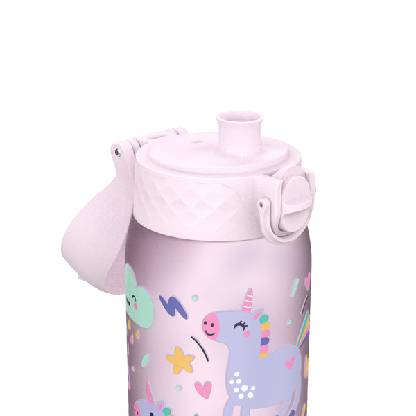 Trinkflasche für Kinder 400 ml - Einhörner