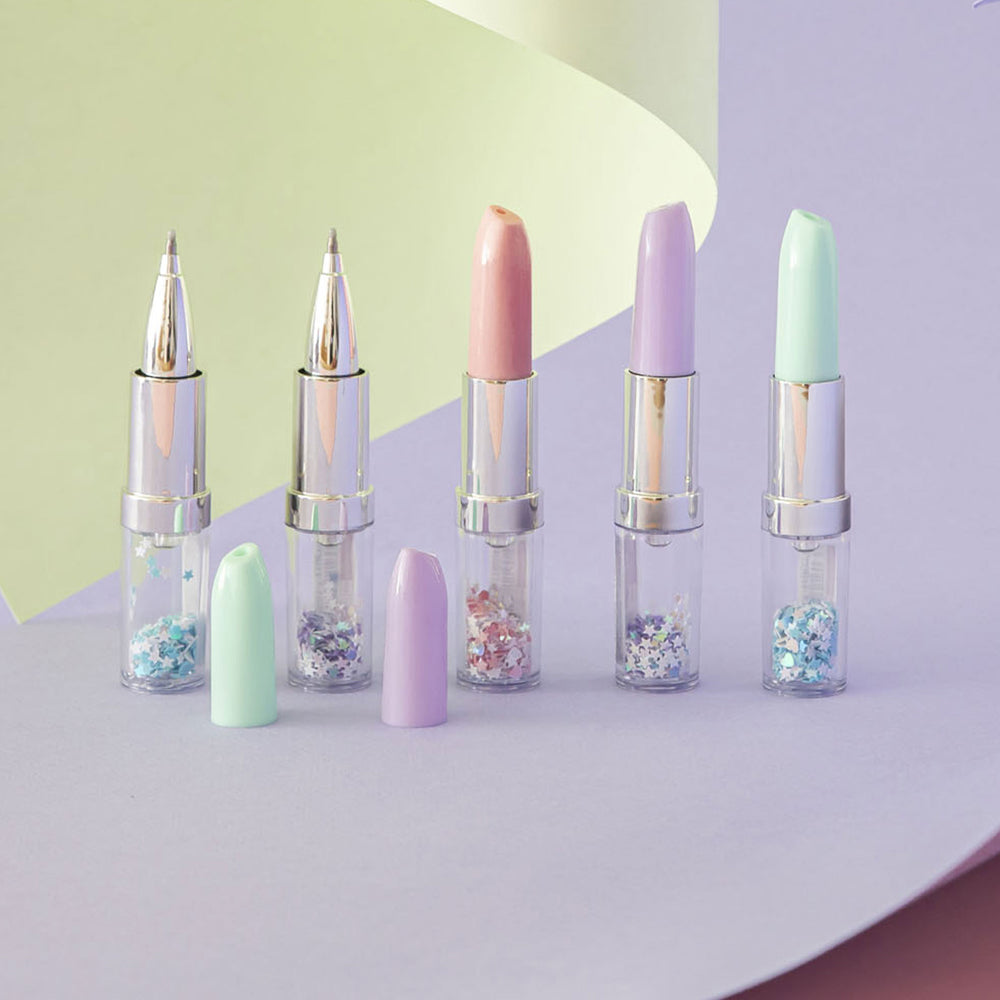 Kugelschreiber in Form eines Lippenstifts – Mint