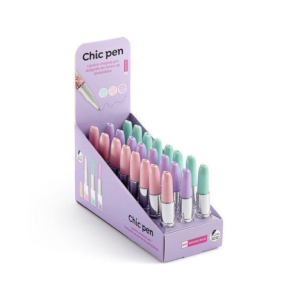 Kugelschreiber in Form eines Lippenstifts – Mint