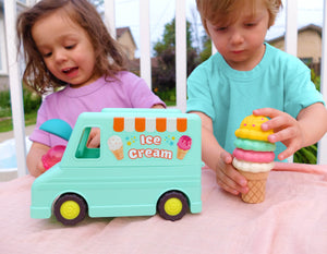Eisdiele auf Rädern mit magnetischem Eislöffel – Sweet Scoops - Tublu.de