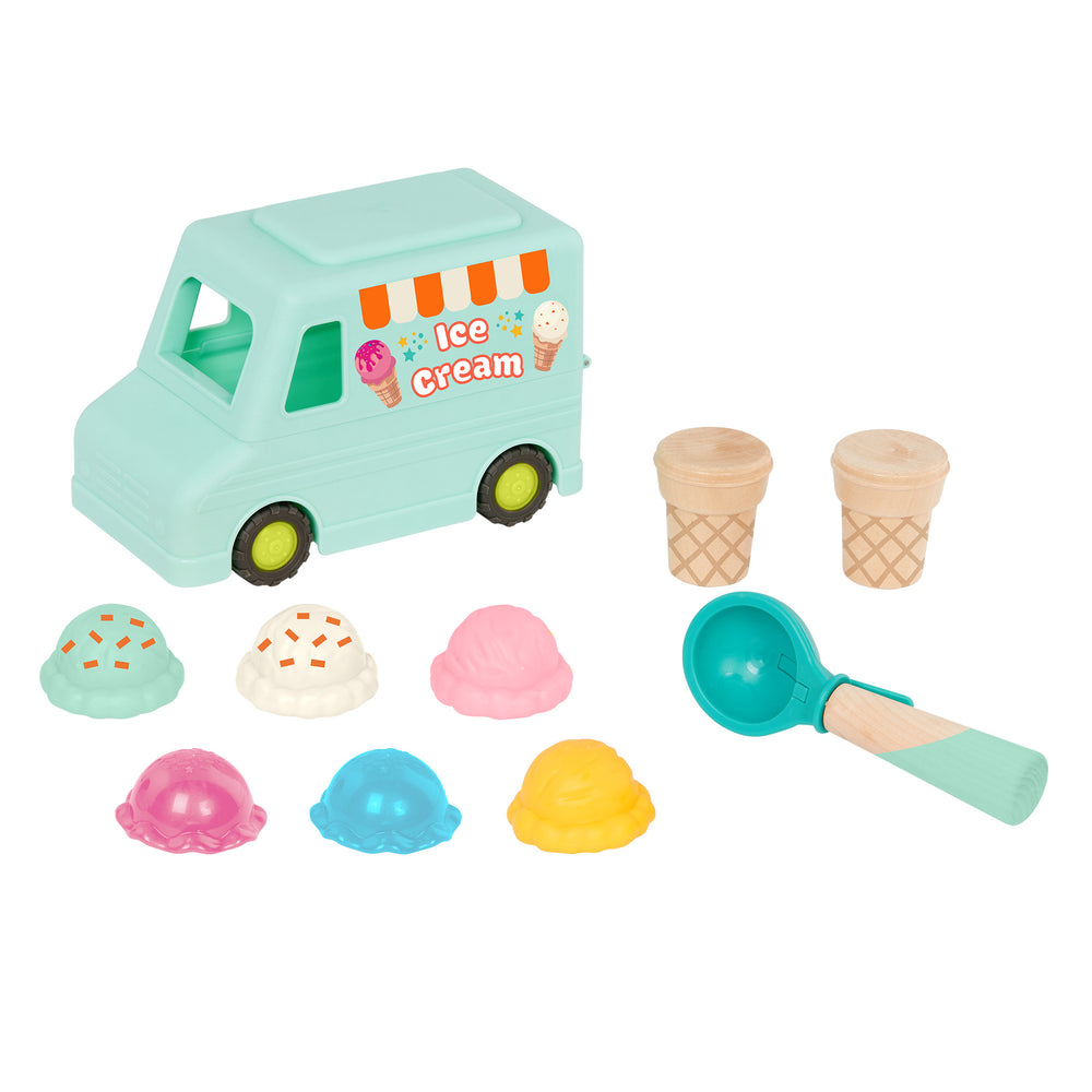 Eisdiele auf Rädern mit magnetischem Eislöffel – Sweet Scoops - Tublu.de
