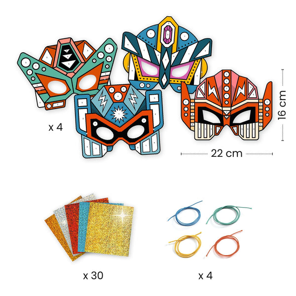 Do it yourself – Superroboter-Masken - Tublu.de
