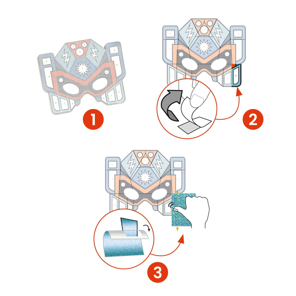 Do it yourself – Superroboter-Masken - Tublu.de