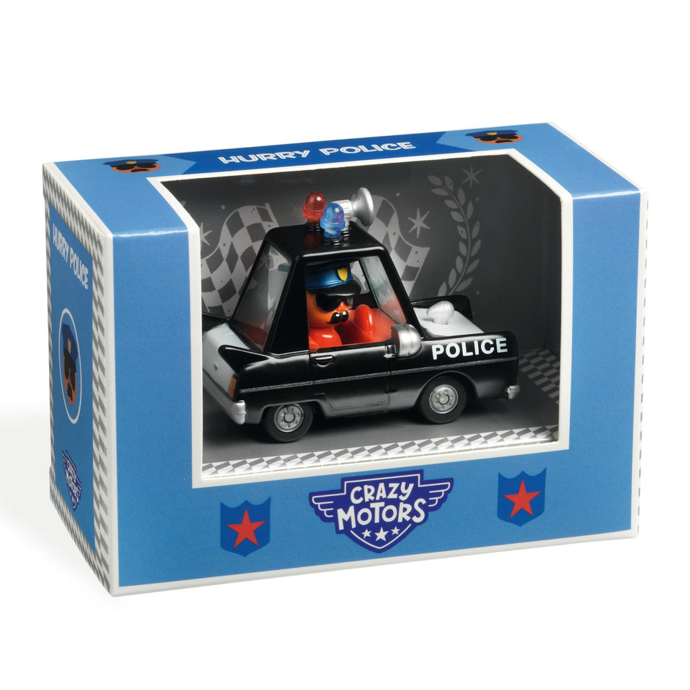 Samochód Djeco Crazy Motors - Hurry Police - Tublu.de