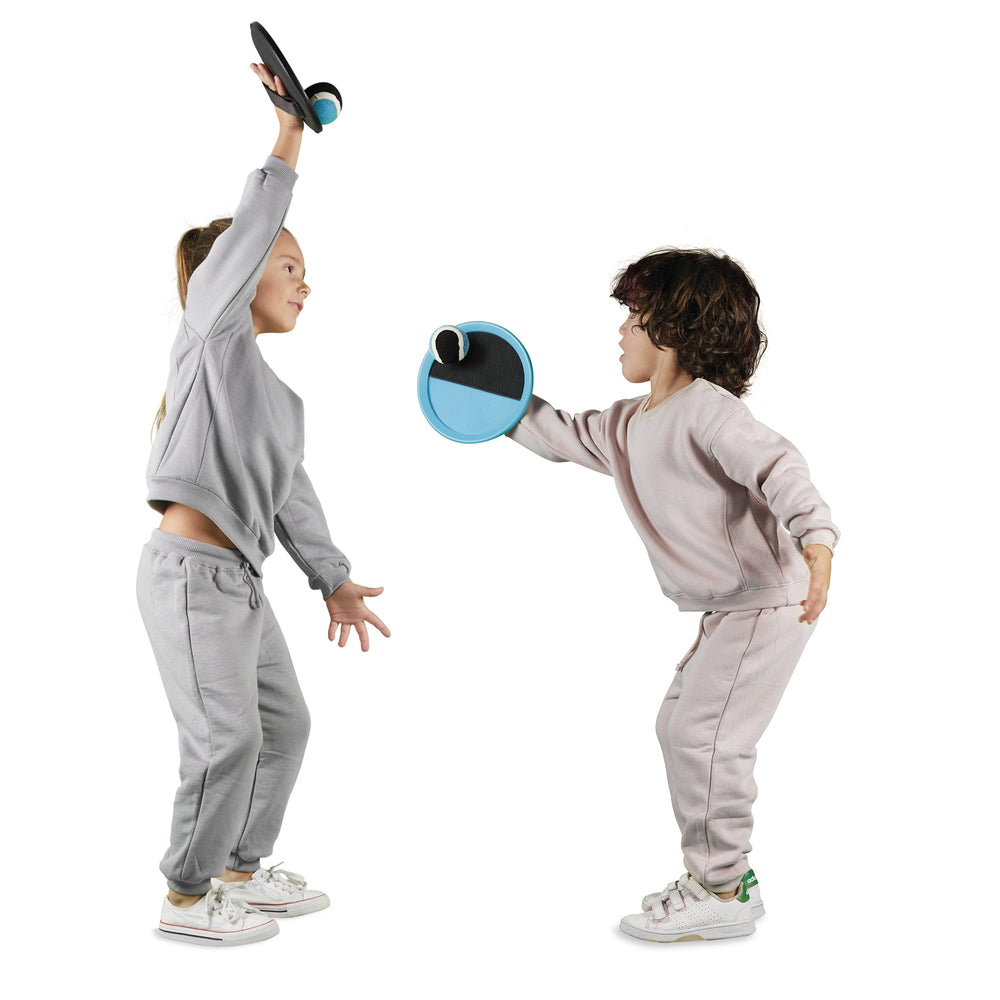Spiel mit Klettpads – Ball fangen